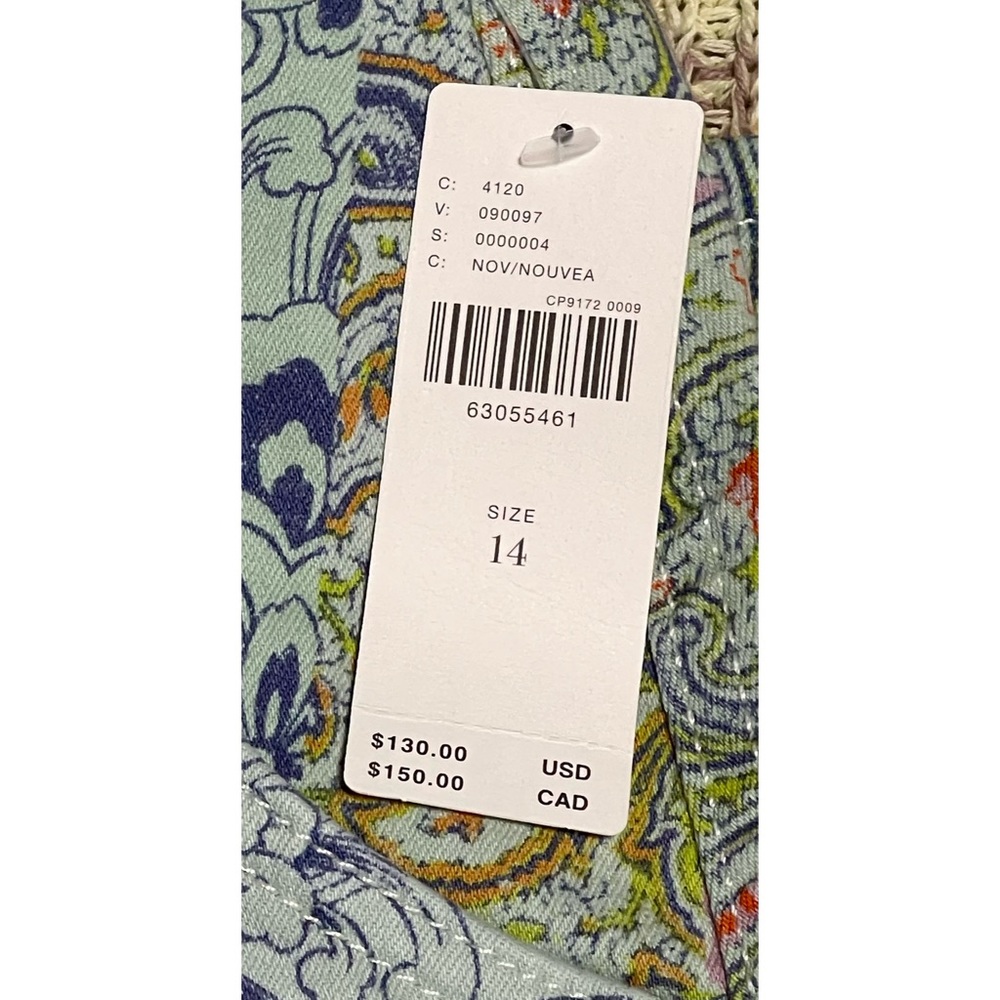 Anthropologie Pilcro Patchwork Denim Mini Skirt NWT - 14 - Picture 6 of 13